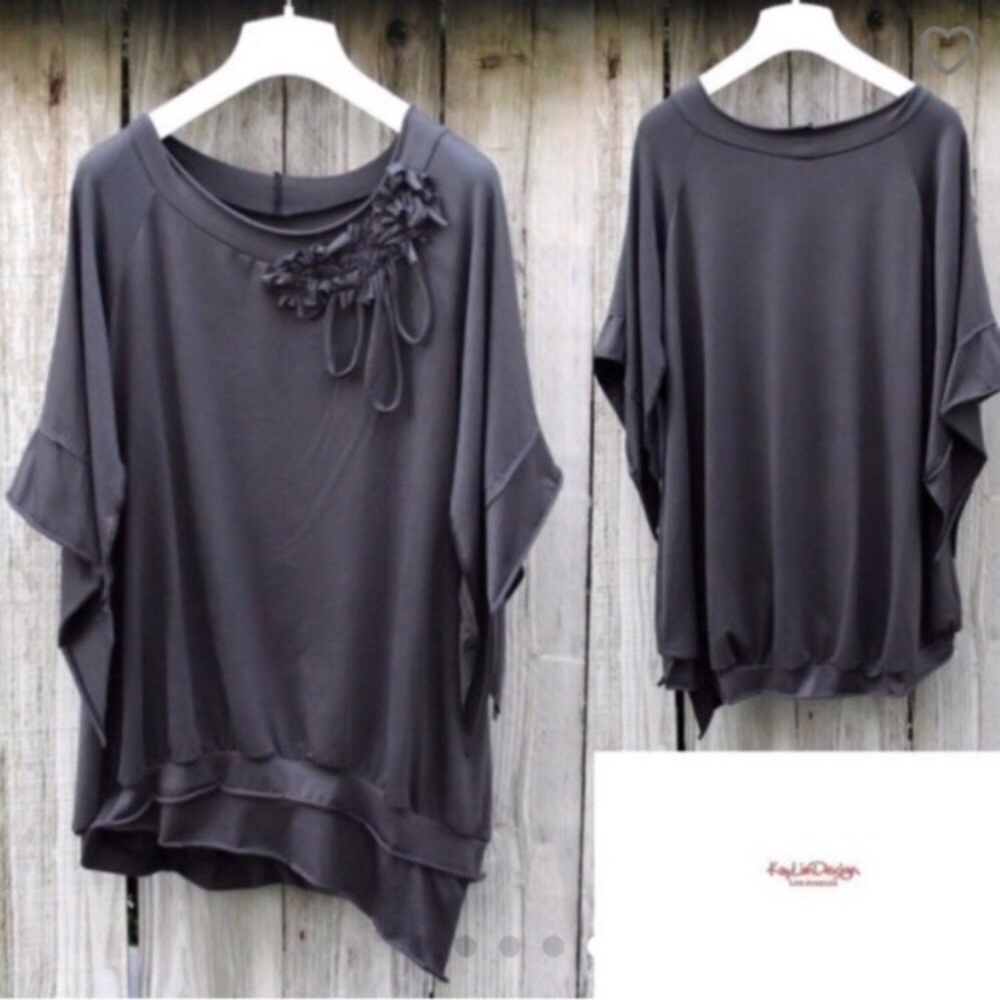 KayLim x Etsy Scoop Neck Slouchy T-shirt
